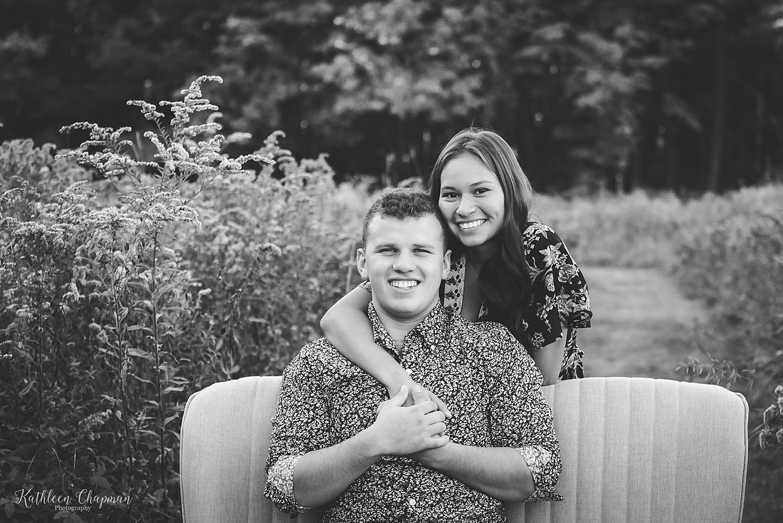 smiling young couple massena ny couple photographer