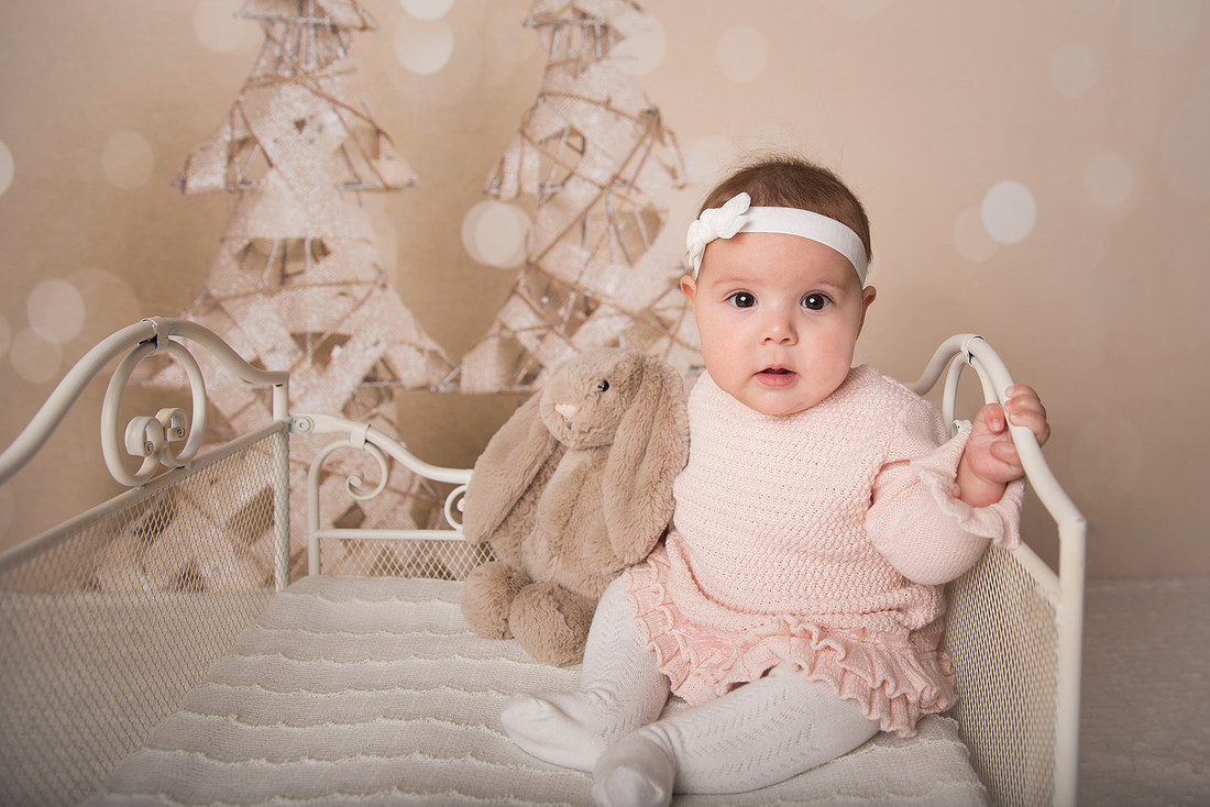 5 month old girl portrait potsdam ny child photographer